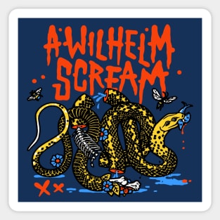 A Wilhelm Scream UK And Europe Tour 2018 Sticker